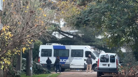 La Policía Científica en el lugar. Foto: Infobae