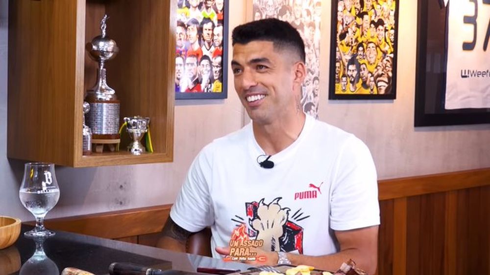 El mal momento que pasó Luis Suárez después de comer un asado hecho por un brasileño
