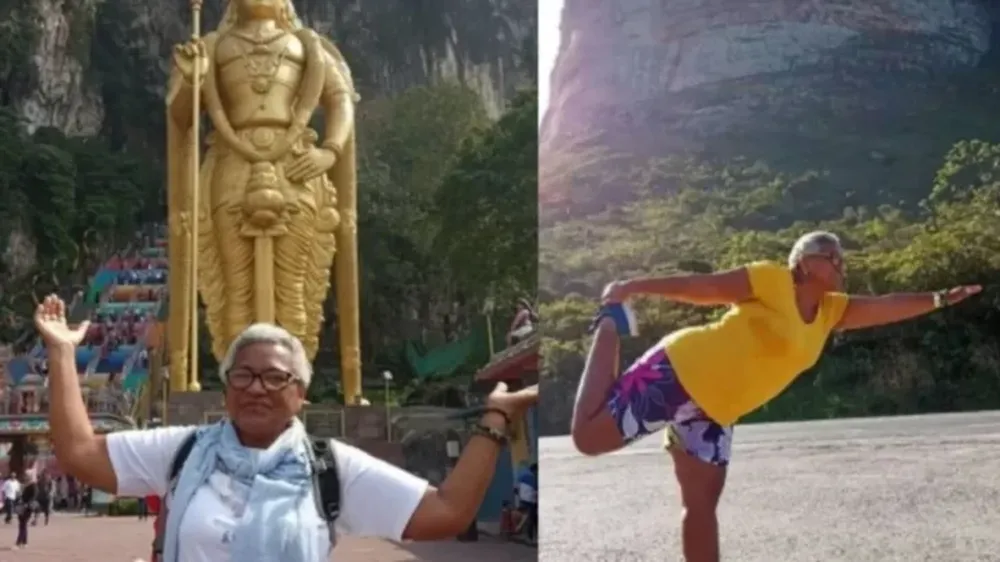 Una jubilada se negó a cuidar a sus nietos y eligió viajar por todo el mundo