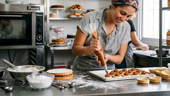 Pastelería es uno de los talleres de capacitación laboral que incorpora el Ministerio de la Producción