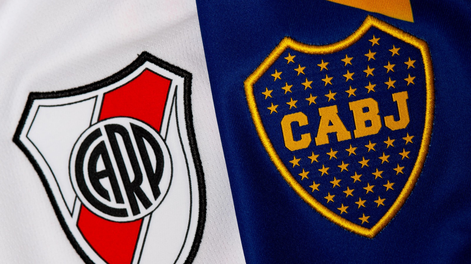 River vs Boca, el gran clásico argentino.