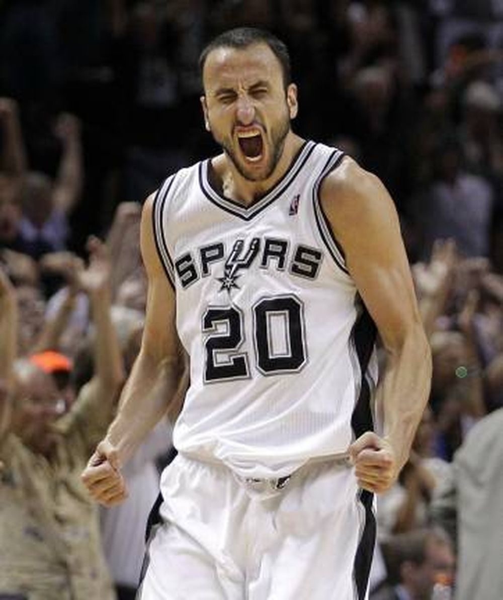 Manu, figura en los Spurs