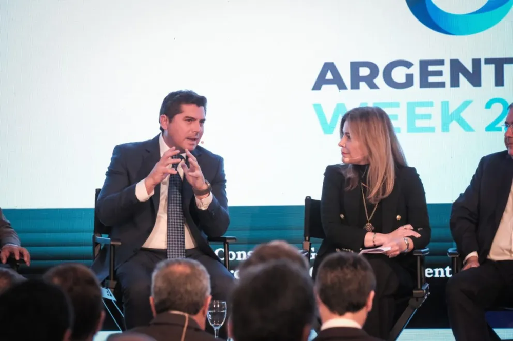 Orrego en el Argentina Week en Nueva York.-