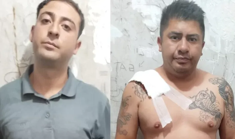 Los dos tucumanos fueron detenidos tras hacerse ver en el micro hospital de Los Berros.