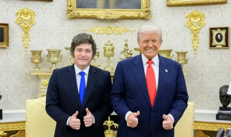 Milei y Trump