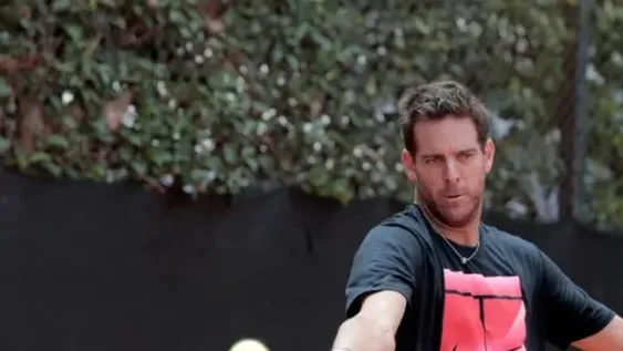 Del Potro jugará hoy con Delbonis