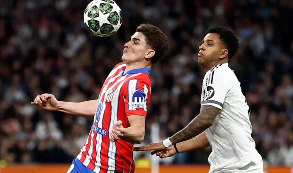 ÁLVAREZ y Rodrigo anotaron los dos primeros goles de cada equipo. La eliminatoria quedó abierta para definir la semana próxima en cancha del Atlético.