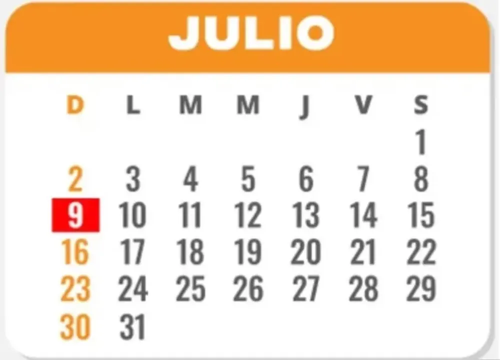 Feriado del 9 de julio: ¿hay fin de semana largo? ¿se mueve al lunes?