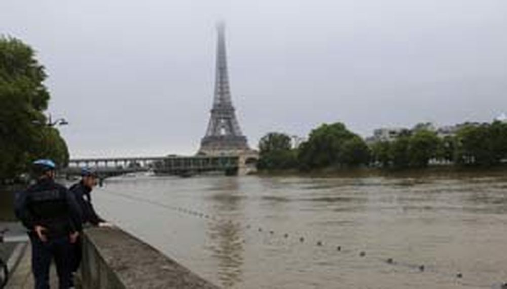 París, bajo el agua