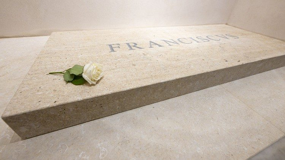 Tumba del Papa Francisco, en Santa María La Mayor.