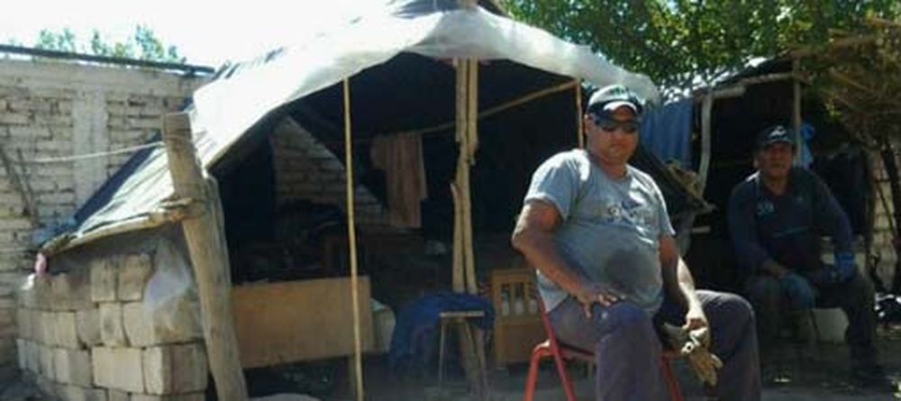 Dura respuesta del municipio de Chimbas al caso del hombre que vive en una choza