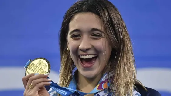 Delfina Pignatiello trajo dos oros del Sudamericano: “Estoy mucho más madura”