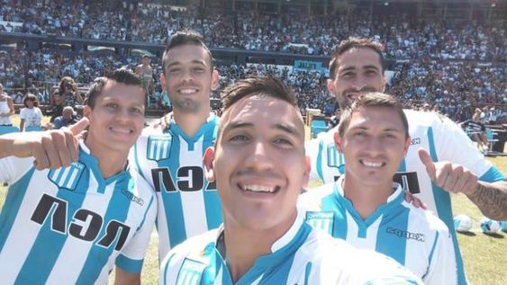 Racing presentó a sus refuerzos y Centurión metió bailecito