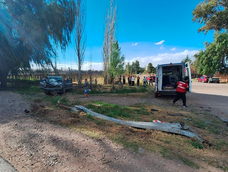 Tragedia en Mendoza: dos personas murieron tras un choque en la Ruta 143