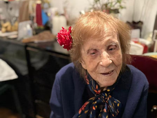 Rosa Micaela Puertas Quiroga, conocida como “Mamina”, cumple 114 años y es la mujer más longeva de la Argentina.&nbsp;Foto: Longeviquest.com.