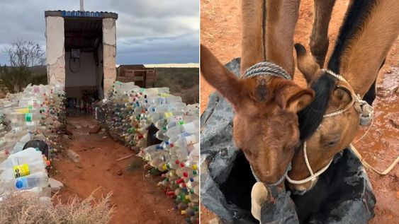 recorre el pais a caballo, se quedo sin agua y la difunta correa lo salvo