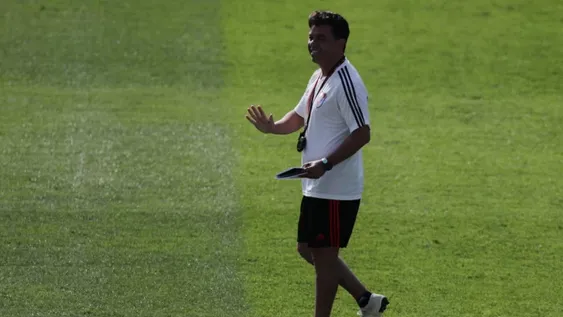 Gallardo recuperó a Díaz pero tiene una sola duda