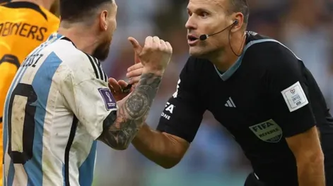 El mensaje del árbitro del partido entre Argentina y Países Bajos ante la lluvia de críticas