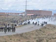 Tensión en Bolivia. Tensión en Bolivia.