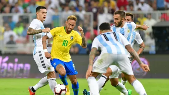 Argentina se la hizo difícil a Neymar