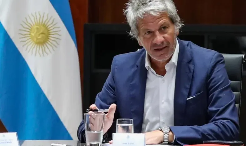 EL FISCO. Juan Pazo, titular de ARCA, cuando presentó el nuevo régimen.