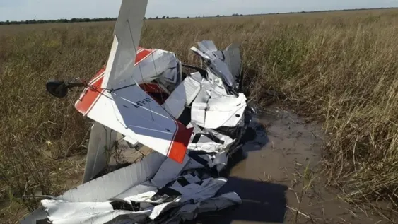 Una avioneta fumigadora se cayó y el piloto murió en el acto
