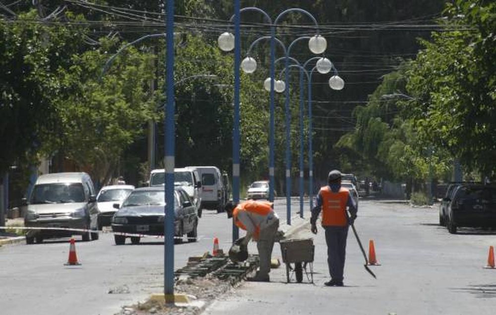 Albardón: cara nueva para el bulevar