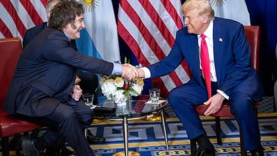 UN SOCIO DE PESO. Desde su asunción, Javier Milei viajó ocho veces a EEUU.