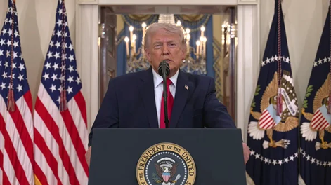 Donald Trump afirmó este martes que Irán se encuentra “en estado de colapso”.