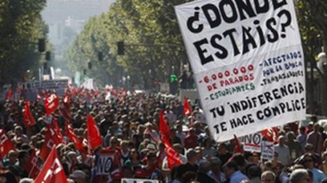 La crisis de España, relatada por un periodista sanjuanino