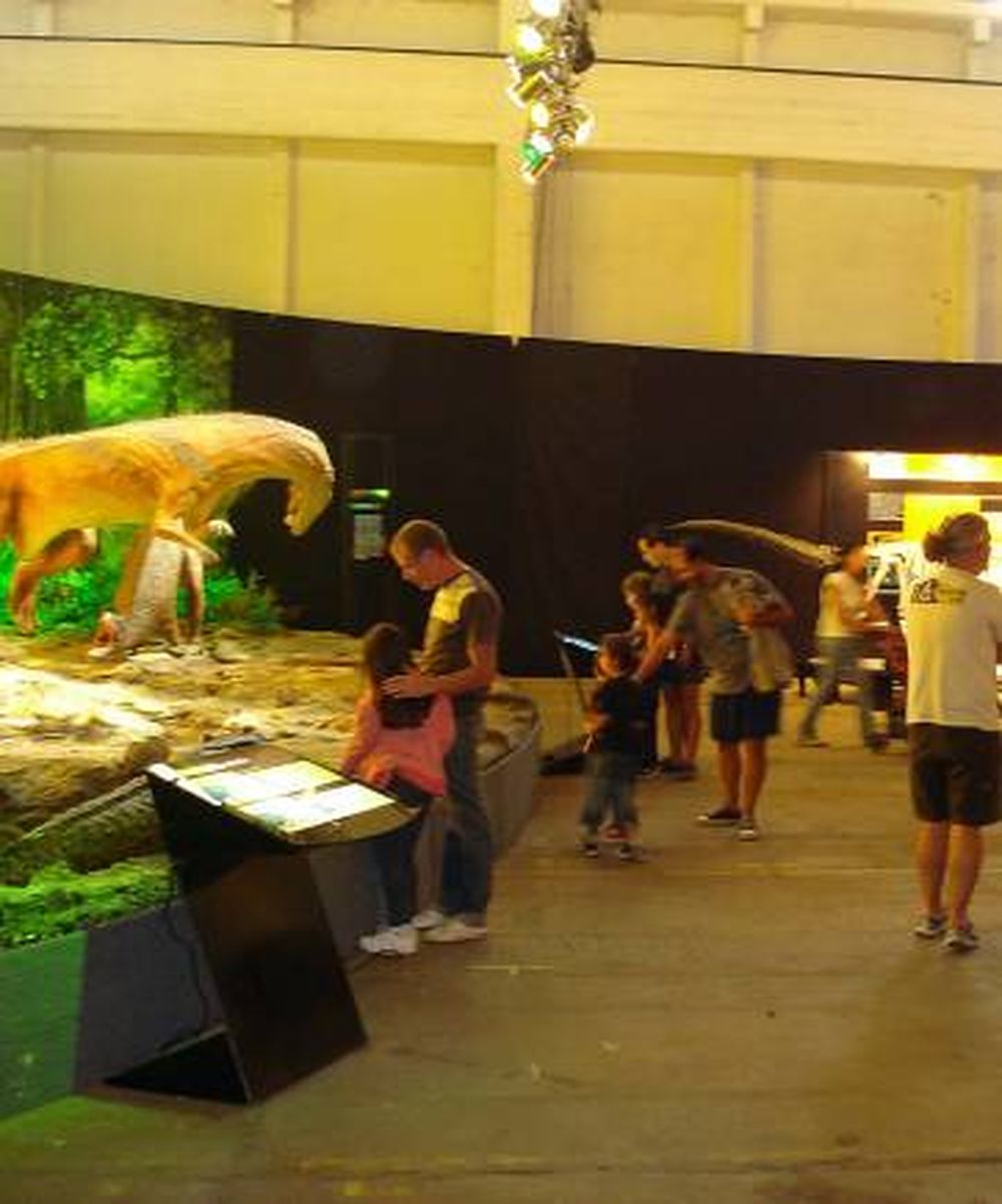 Dinos en Mar del Plata, un gancho para los turistas