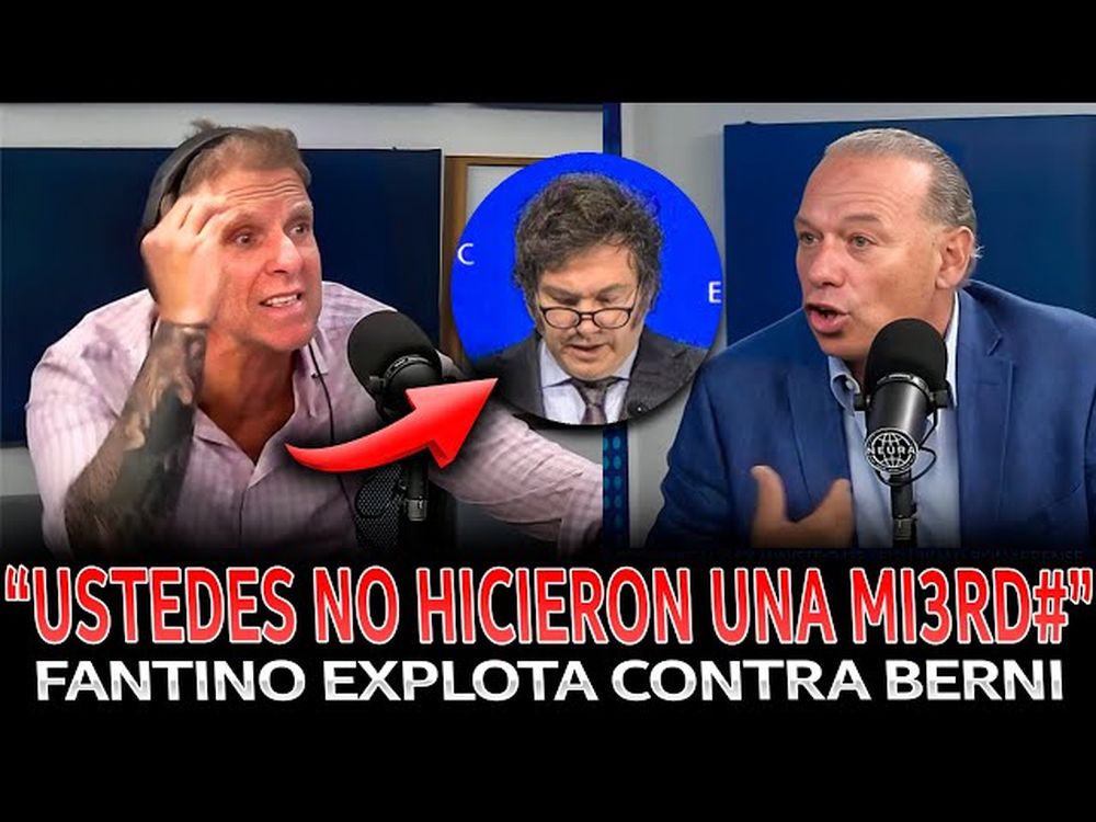 Fantino se volvió tendencia en Twitter luego de pedirle a Berni que se exija intelectualmente