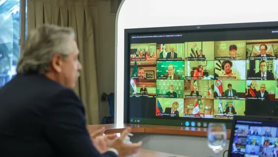 Alberto pidió un alivio de la deuda para países pobres