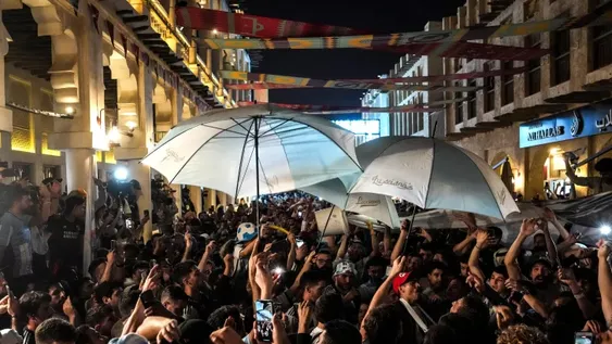 Banderazo más argentino que nunca