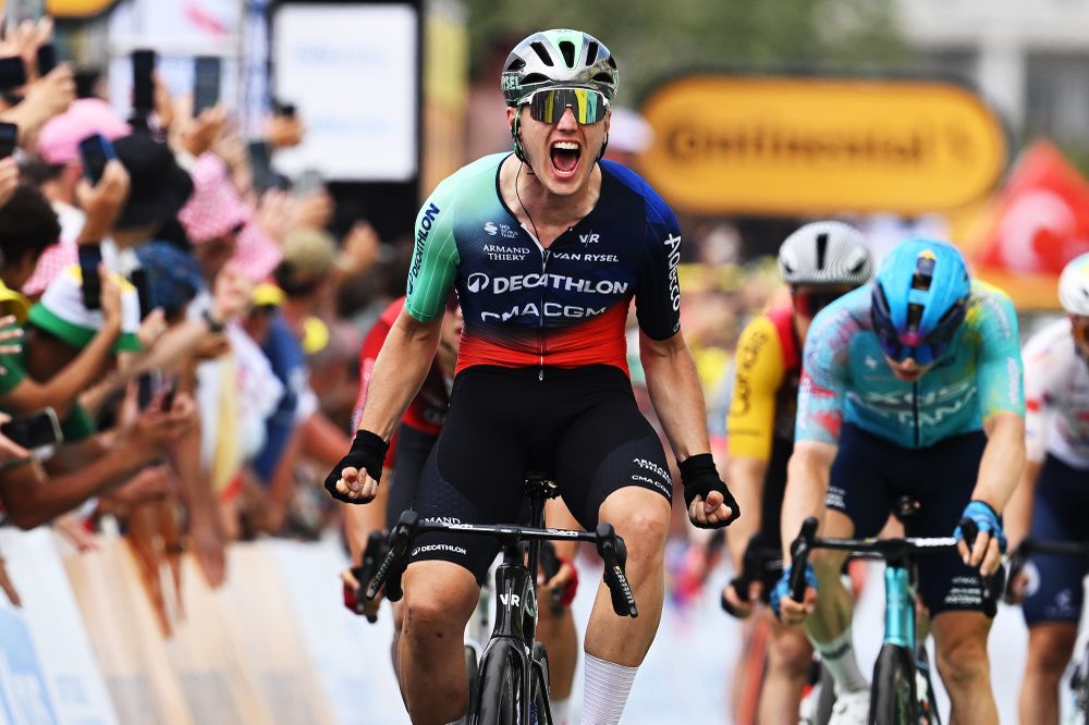 Sprint. Kooij se quedó con la quinta etapa del Tour de Francia, en la previa de la primera gran etapa de montaña en los Pirineos.