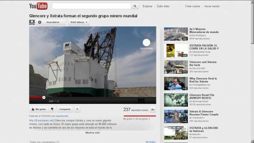 Glencore y Xstrata forman el segundo grupo minero mundial