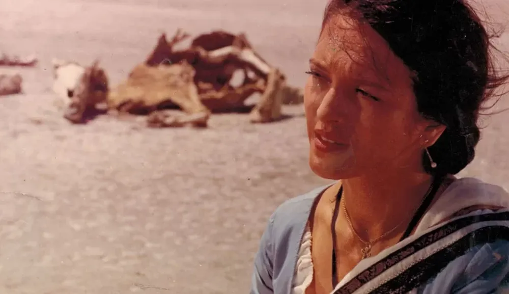 LUCY CAMPBELL, protagonista de la película Difunta Correa, que cumple medio siglo desde su estreno en 1975. Fue filmada en su totalidad en San Juan, y tuvo la particpación de actores de fama nacional.