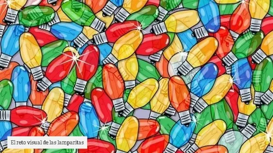 Nuevo reto viral: ¿dónde están las lamparitas transparentes?