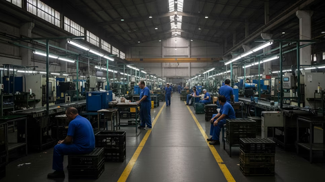 La industria sigue exhibiendo señales de freno, según la última encuesta de la UIA. La industria sigue exhibiendo señales de freno, según la última encuesta de la UIA.