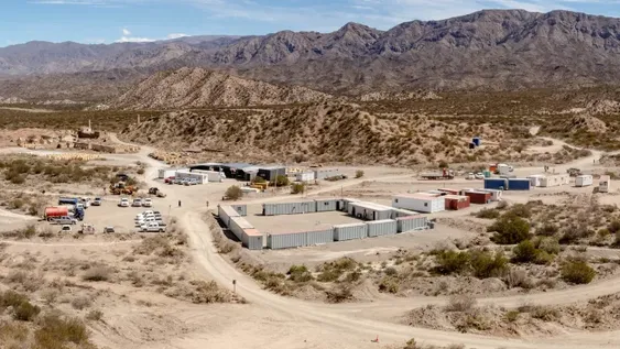 La mina Hualilán, primera del país por la cantidad de metros perforados en 2 años