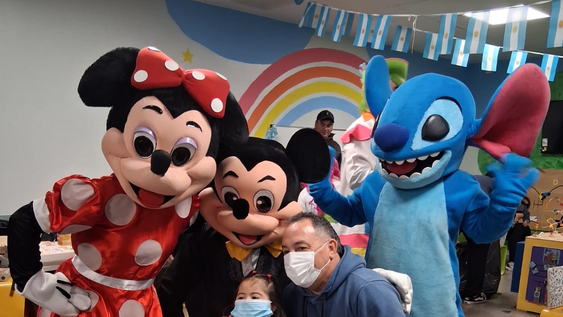 unos 30 chicos del servicio de oncologia del hospital rawson vivieron un dia del nino especial gracias a la solidaridad sanjuanina
