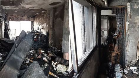 Conmoción por incendio con 5 muertos en un edificio porteño