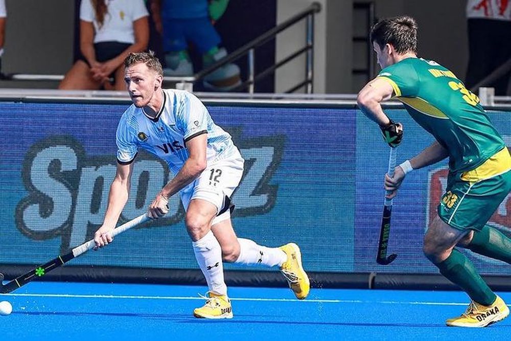 Con el sanjuanino Agustín Bugallo, Argentina debutó con una victoria en el Mundial de India