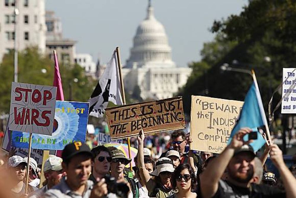 Del sueño americano a las protestas de los indignados