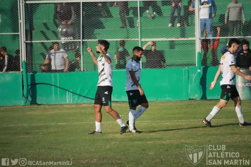 San Martín pisó fuerte en Concepción, venció a Temperley y volvió a prenderse
