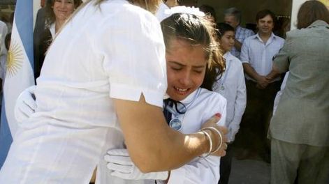Un cierre del año que tuvo  un coro y muchas lágrimas