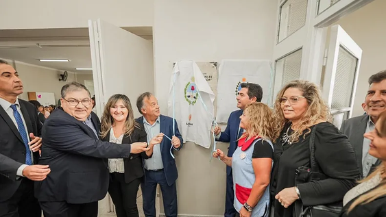 El gobernador Orrego encabezó la inauguración del ENI Nº 81, en el departamento Ullum.
