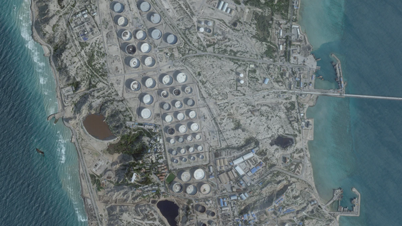 La isla iraní de Kharg es clave para la exportación de petróleo del país y fue blanco del bombardeo anunciado por Estados Unidos.