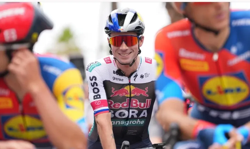 CANDIDATO. Primoz Roglic ya hizo lo que tenía que hacer para ser uno de los favoritos en el Giro, que hoy entra a Italia.