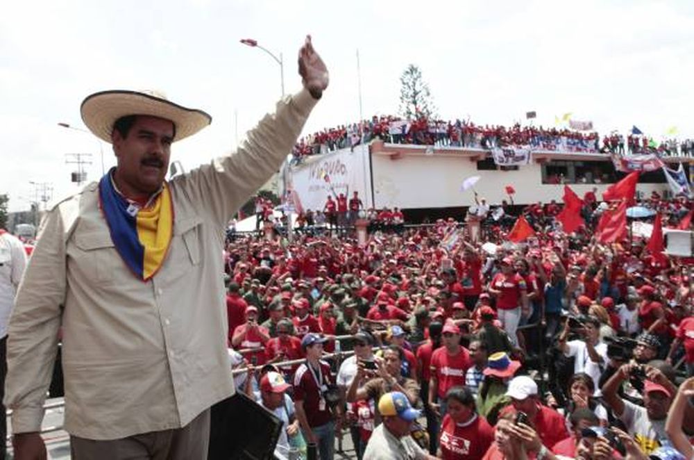 Sondeos marcan  triunfo de Maduro